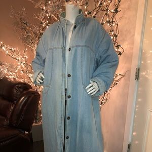 Vintage Quilted Duster